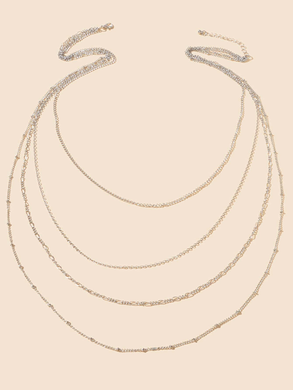 Multi-Layer Chain Long Necklace – Fashion Jewellery for Women