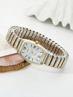 Vintage Barrel Shape Quartz Watch – Elegant Watch for Women