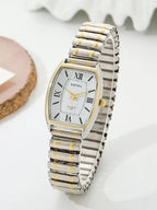 Vintage Barrel Shape Quartz Watch – Elegant Watch for Women