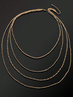 Multi-Layer Chain Long Necklace – Fashion Jewellery for Women
