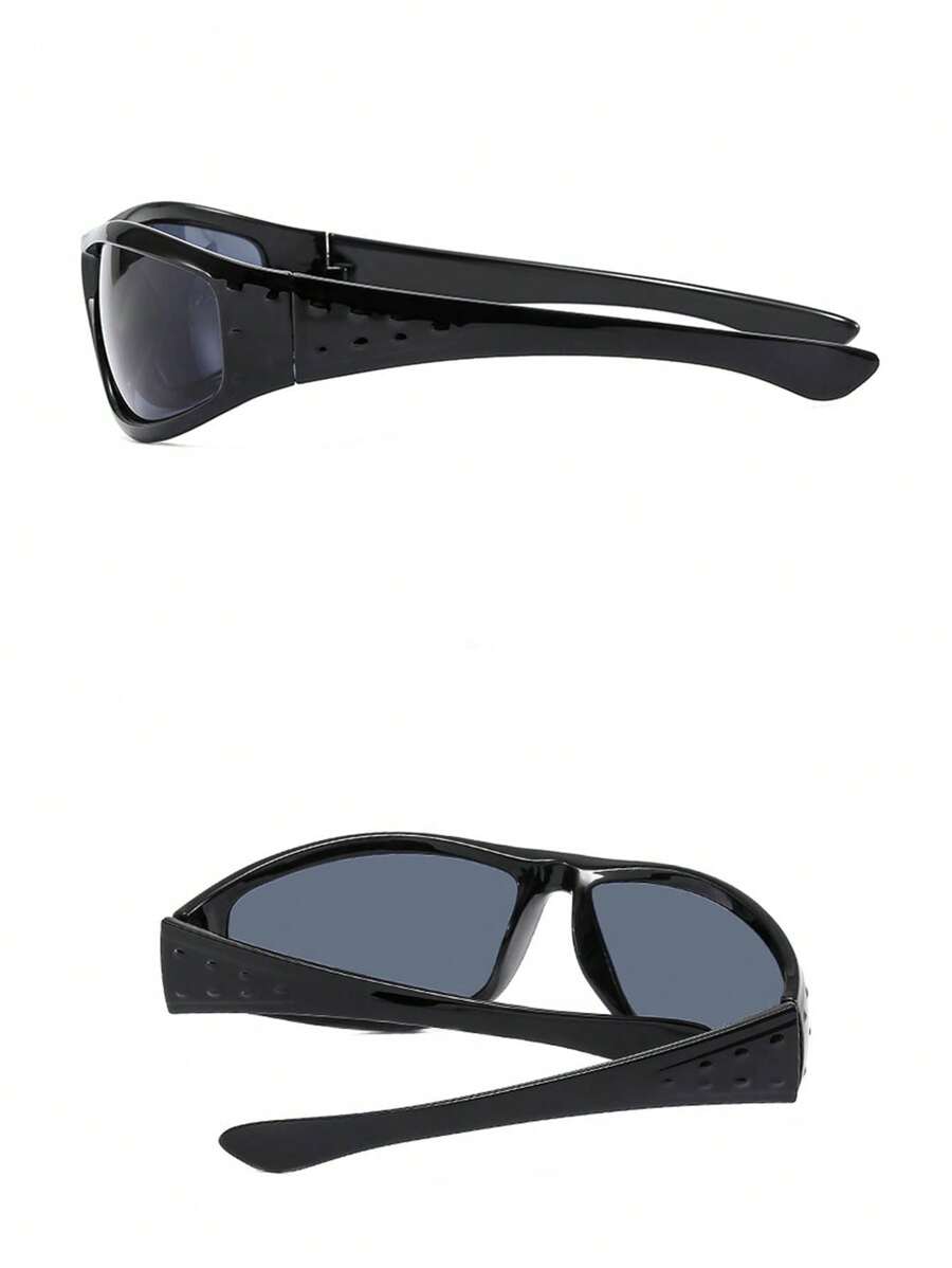 Oversized Wrap Wayfarer Y2K Glasses – Festival Eyewear for Women