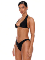 High Leg High Waist Print Bikini Bottoms – Summer Beach Vacation Swimwear