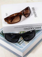 Oversized Wrap Wayfarer Y2K Glasses – Festival Eyewear for Women