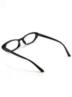 Oval Cat Eye Transparent Glasses Frame – Retro Eyewear for Women