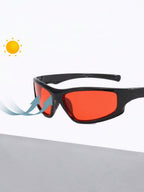 Oversized Wrap Wayfarer Y2K Glasses – Festival Eyewear for Women