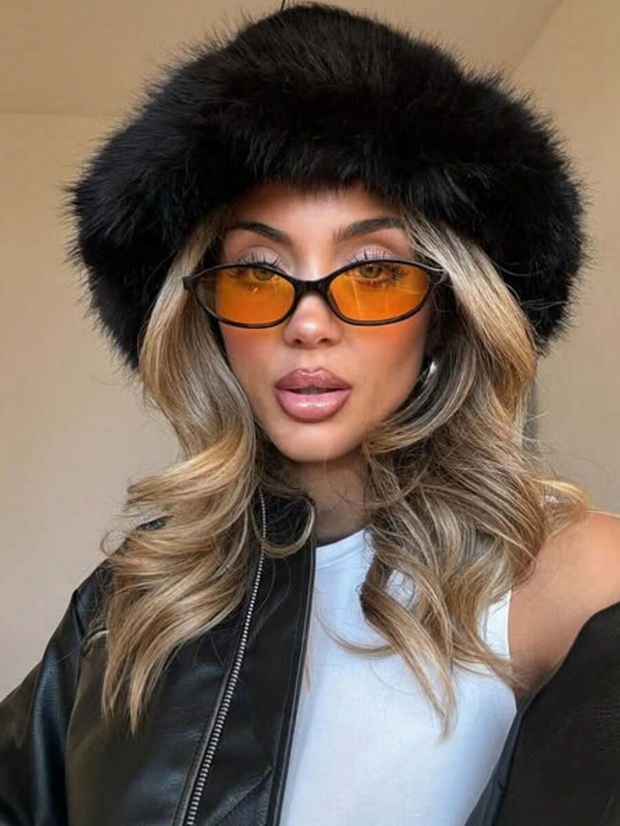 Retro Small Frame Oval Glasses – Boho Summer Festival Eyewear