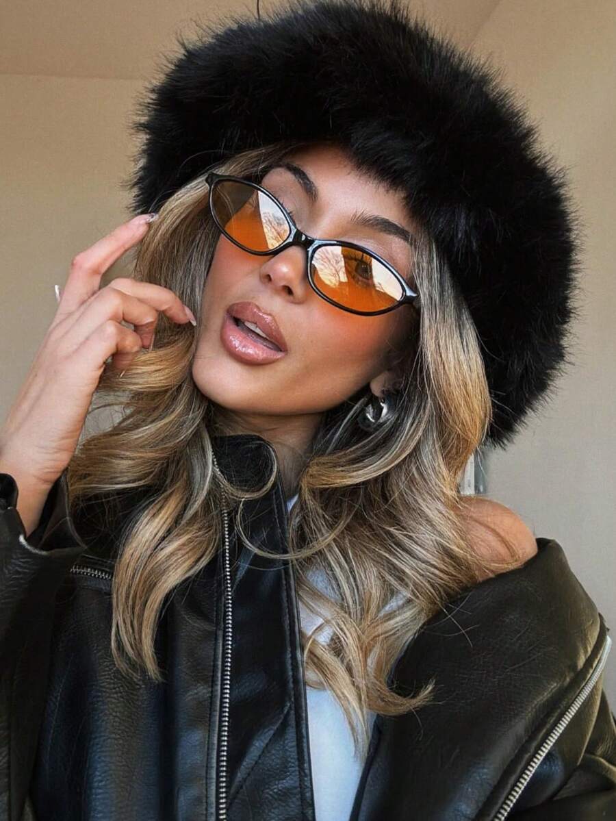 Retro Small Frame Oval Glasses – Boho Summer Festival Eyewear
