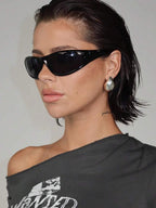 Y2K Wraparound Fashion Glasses – Futuristic Street Style Eyewear