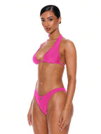 High Leg High Waist Print Bikini Bottoms – Summer Beach Vacation Swimwear