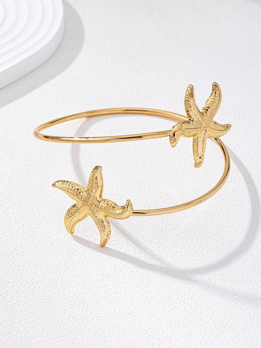 Starfish Arm Cuff Bracelet – Beach Resort Jewellery for Women