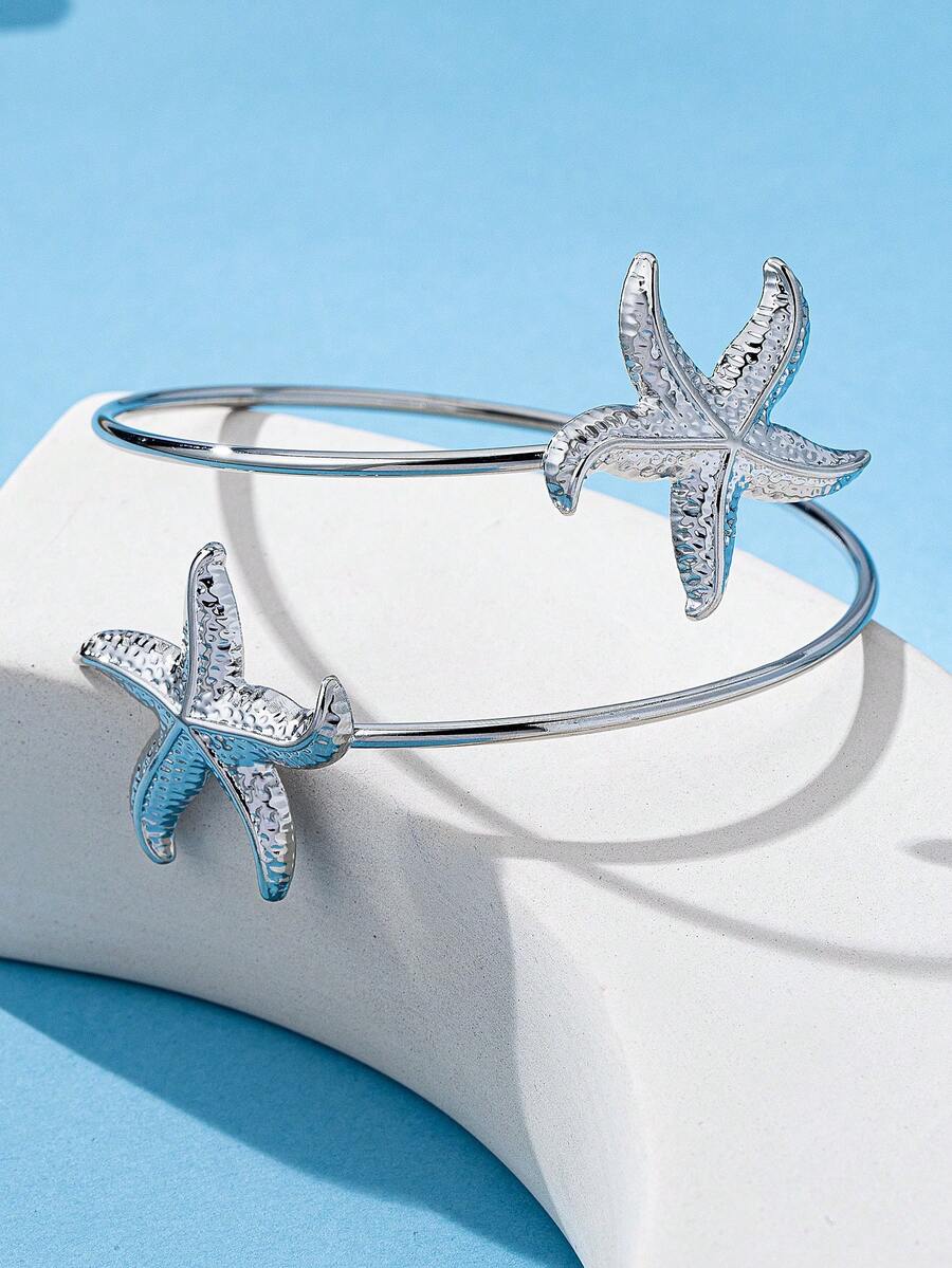 Starfish Arm Cuff Bracelet – Beach Resort Jewellery for Women