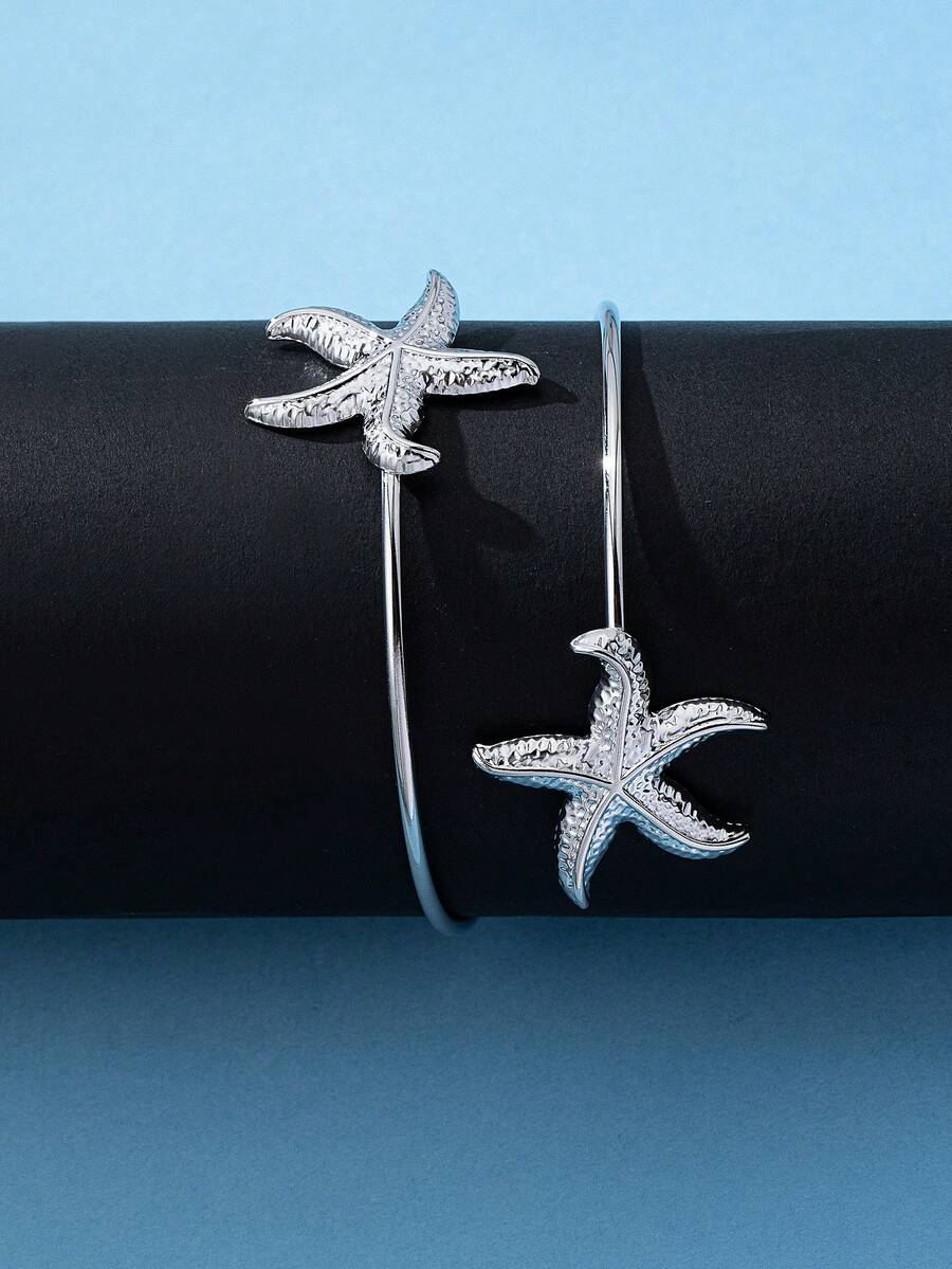 Starfish Arm Cuff Bracelet – Beach Resort Jewellery for Women