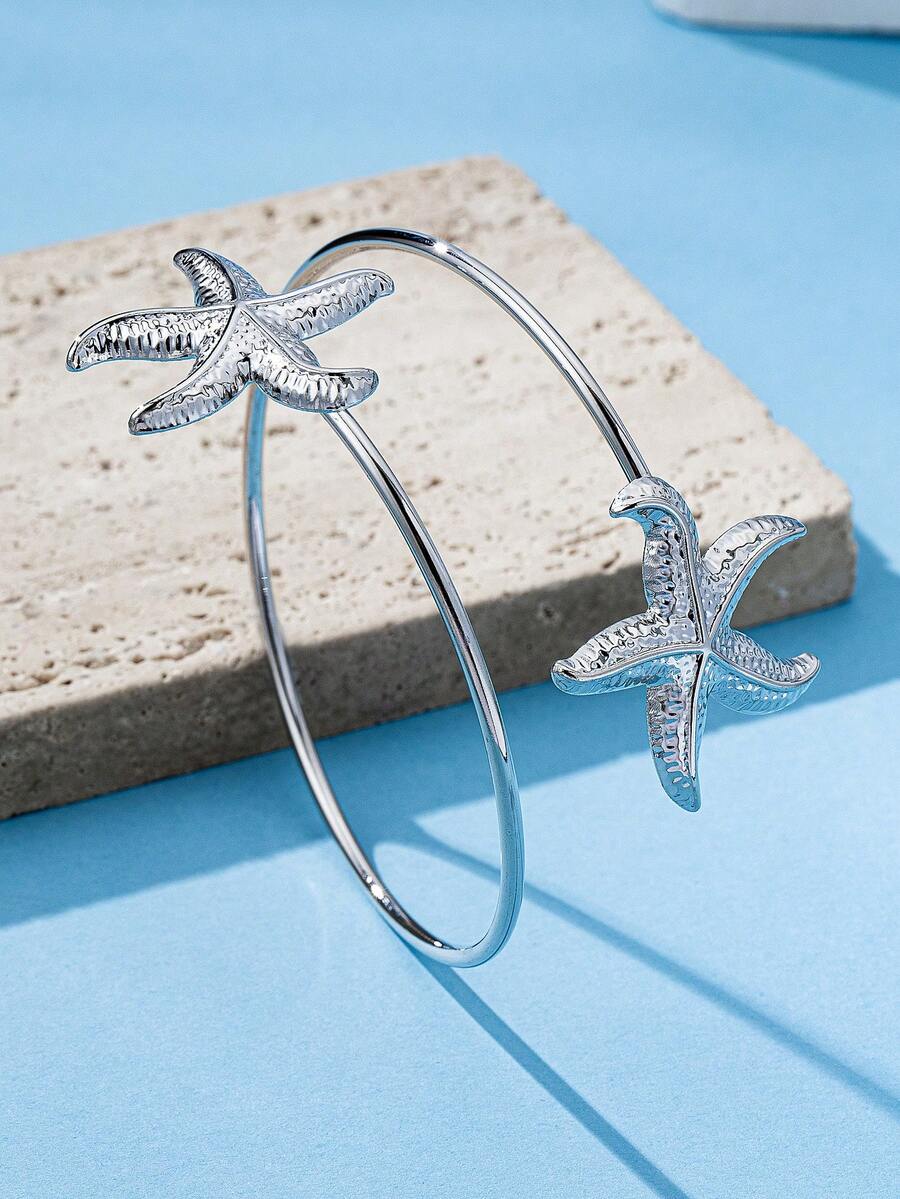 Starfish Arm Cuff Bracelet – Beach Resort Jewellery for Women