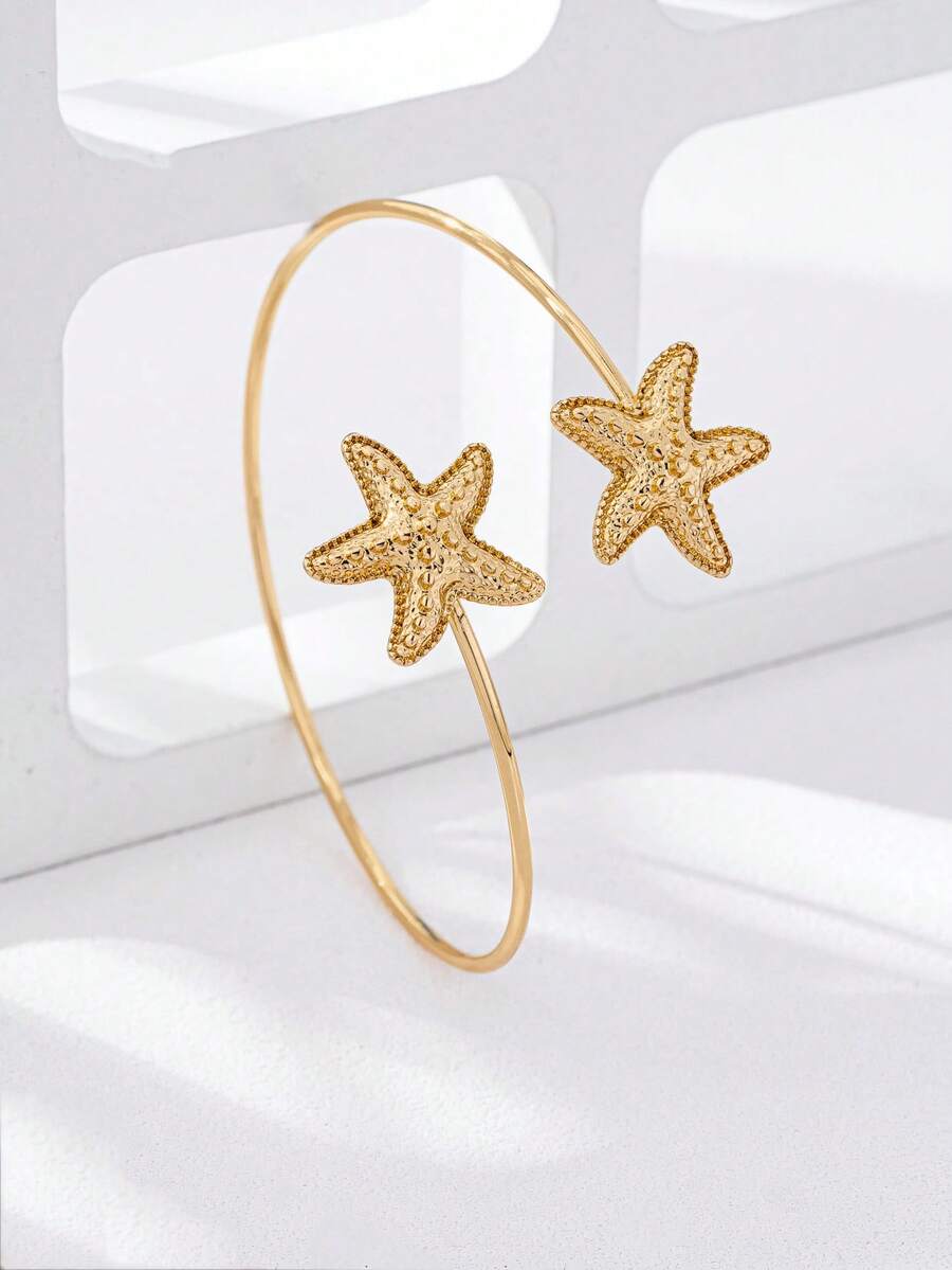 Starfish Arm Cuff Bracelet – Beach Resort Jewellery for Women