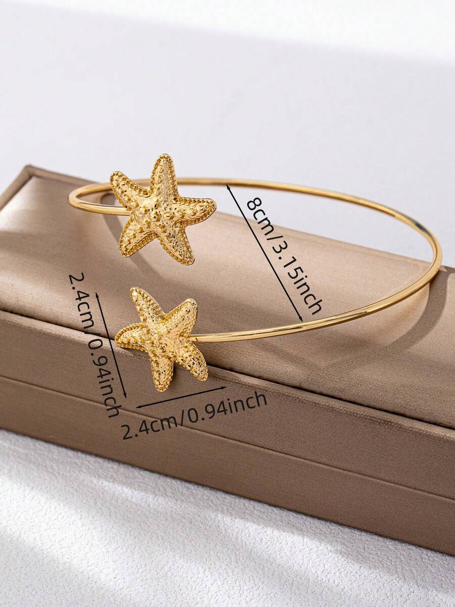 Starfish Arm Cuff Bracelet – Beach Resort Jewellery for Women