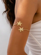Starfish Arm Cuff Bracelet – Beach Resort Jewellery for Women