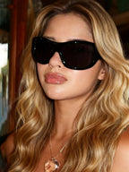 Wraparound Shield Fashion Glasses – Y2K Beach Eyewear for Women