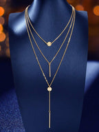 Multi-Layer Chain Long Necklace – Fashion Jewellery for Women