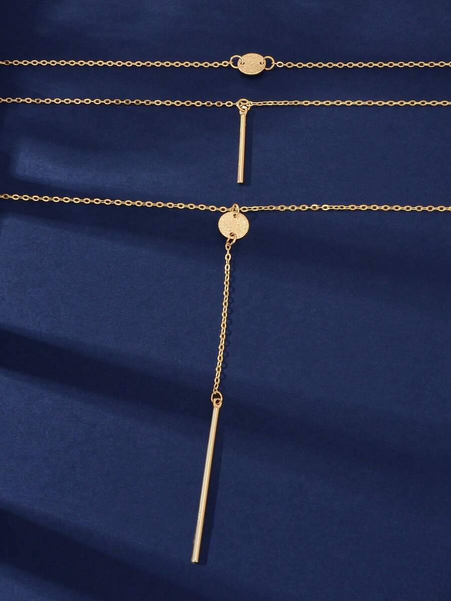 Multi-Layer Chain Long Necklace – Fashion Jewellery for Women