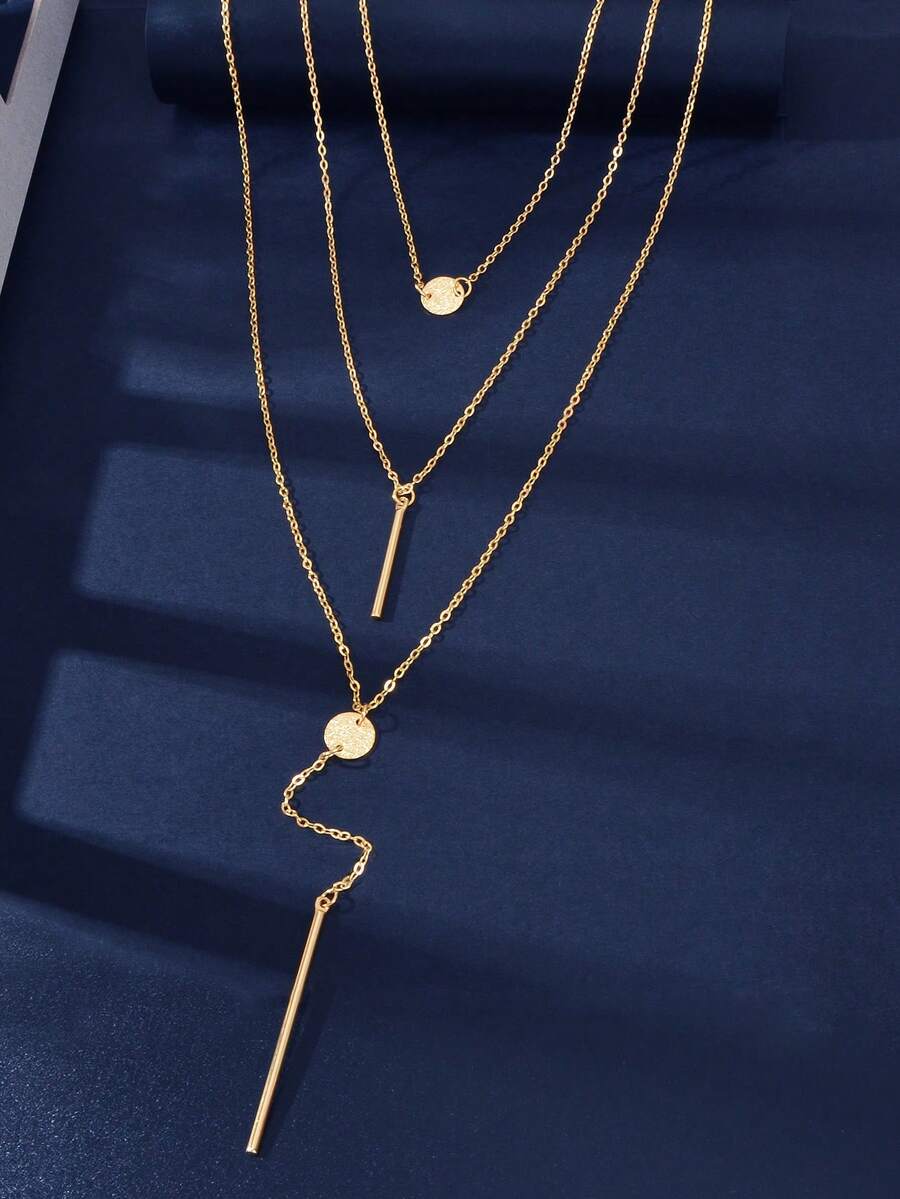 Multi-Layer Chain Long Necklace – Fashion Jewellery for Women