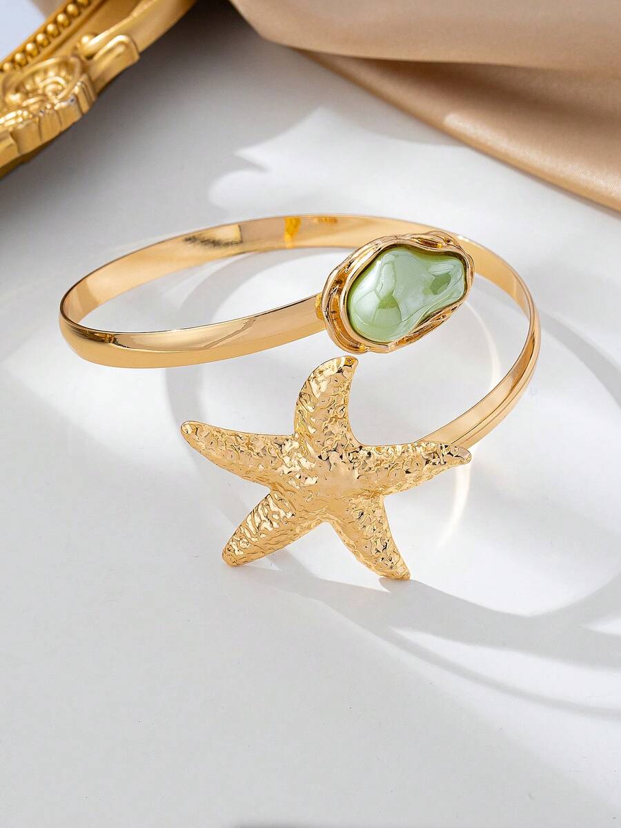 Starfish Arm Cuff Bracelet – Beach Resort Jewellery for Women