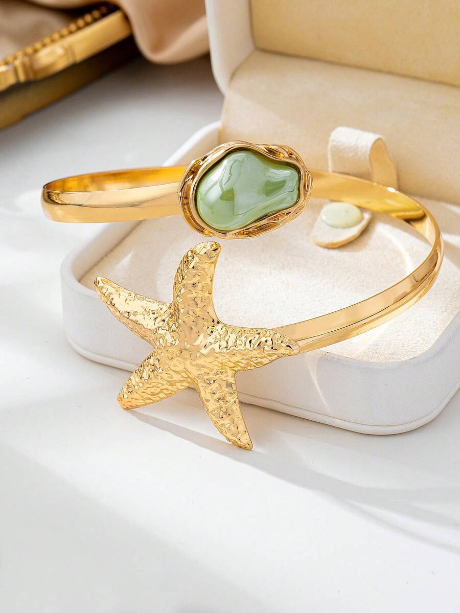 Starfish Arm Cuff Bracelet – Beach Resort Jewellery for Women