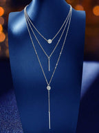 Multi-Layer Chain Long Necklace – Fashion Jewellery for Women