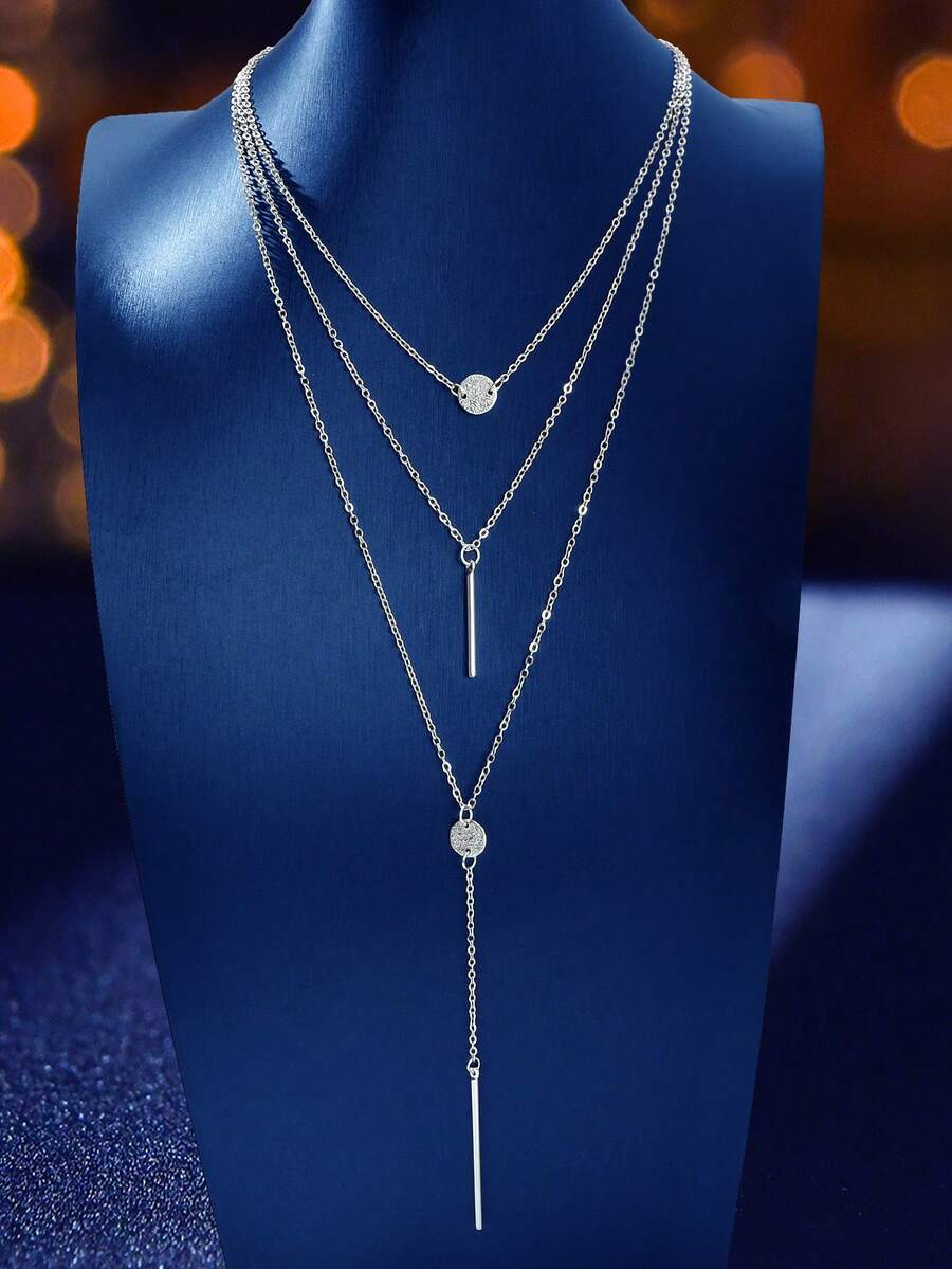 Multi-Layer Chain Long Necklace – Fashion Jewellery for Women