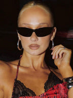 Y2K Wraparound Fashion Glasses – Futuristic Street Style Eyewear