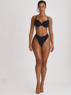 High Coverage Cheeky Bikini Bottoms – Summer Beach Vacation Swimwear