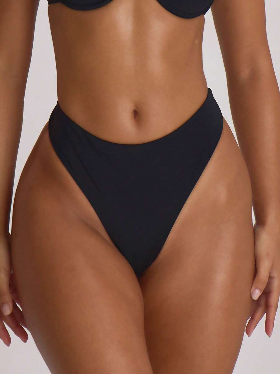 High Coverage Cheeky Bikini Bottoms – Summer Beach Vacation Swimwear