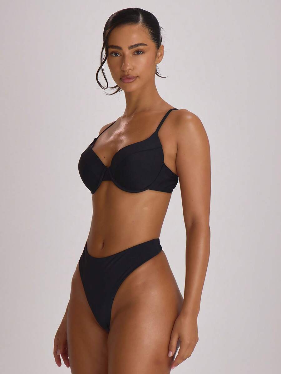 High Coverage Cheeky Bikini Bottoms – Summer Beach Vacation Swimwear
