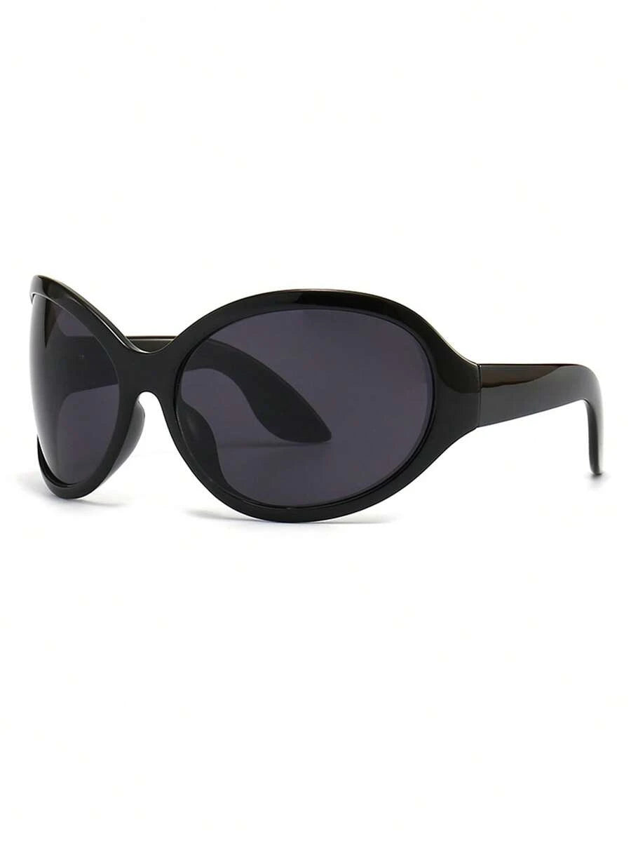 Wraparound Shield Fashion Glasses – Y2K Beach Eyewear for Women