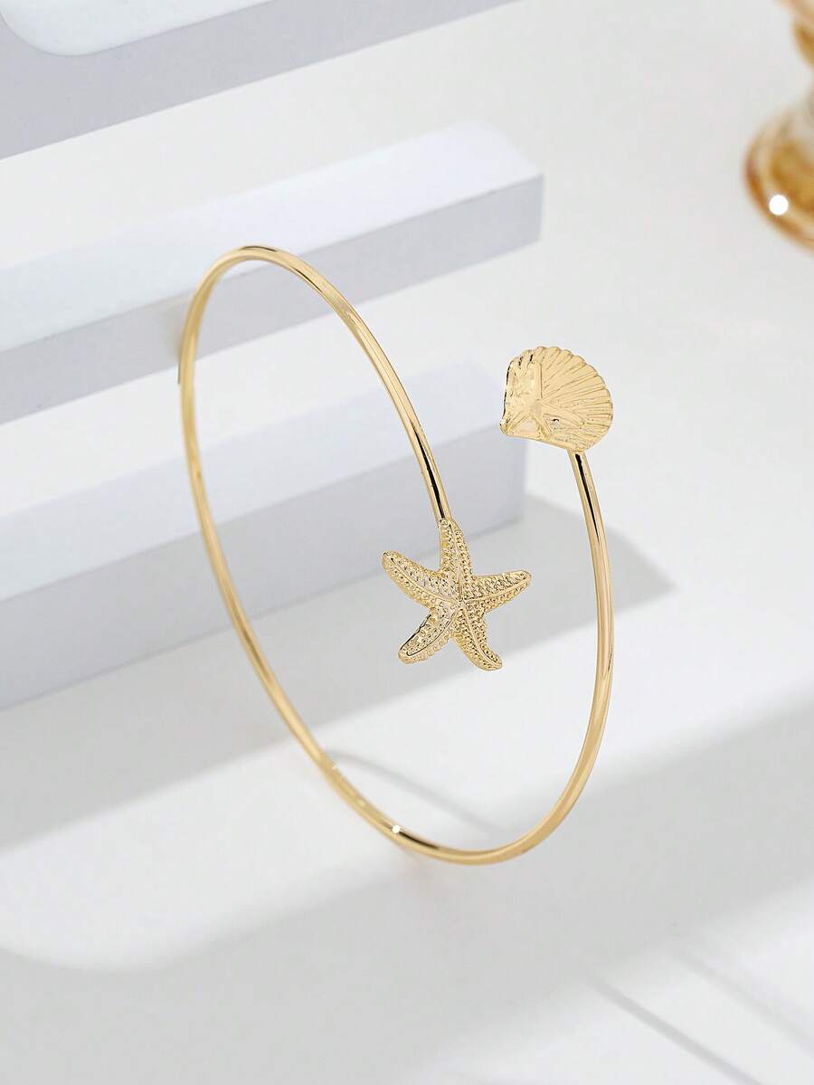 Starfish Arm Cuff Bracelet – Beach Resort Jewellery for Women