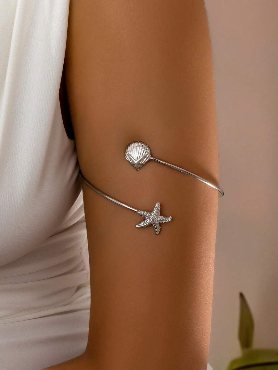 Starfish Arm Cuff Bracelet – Beach Resort Jewellery for Women