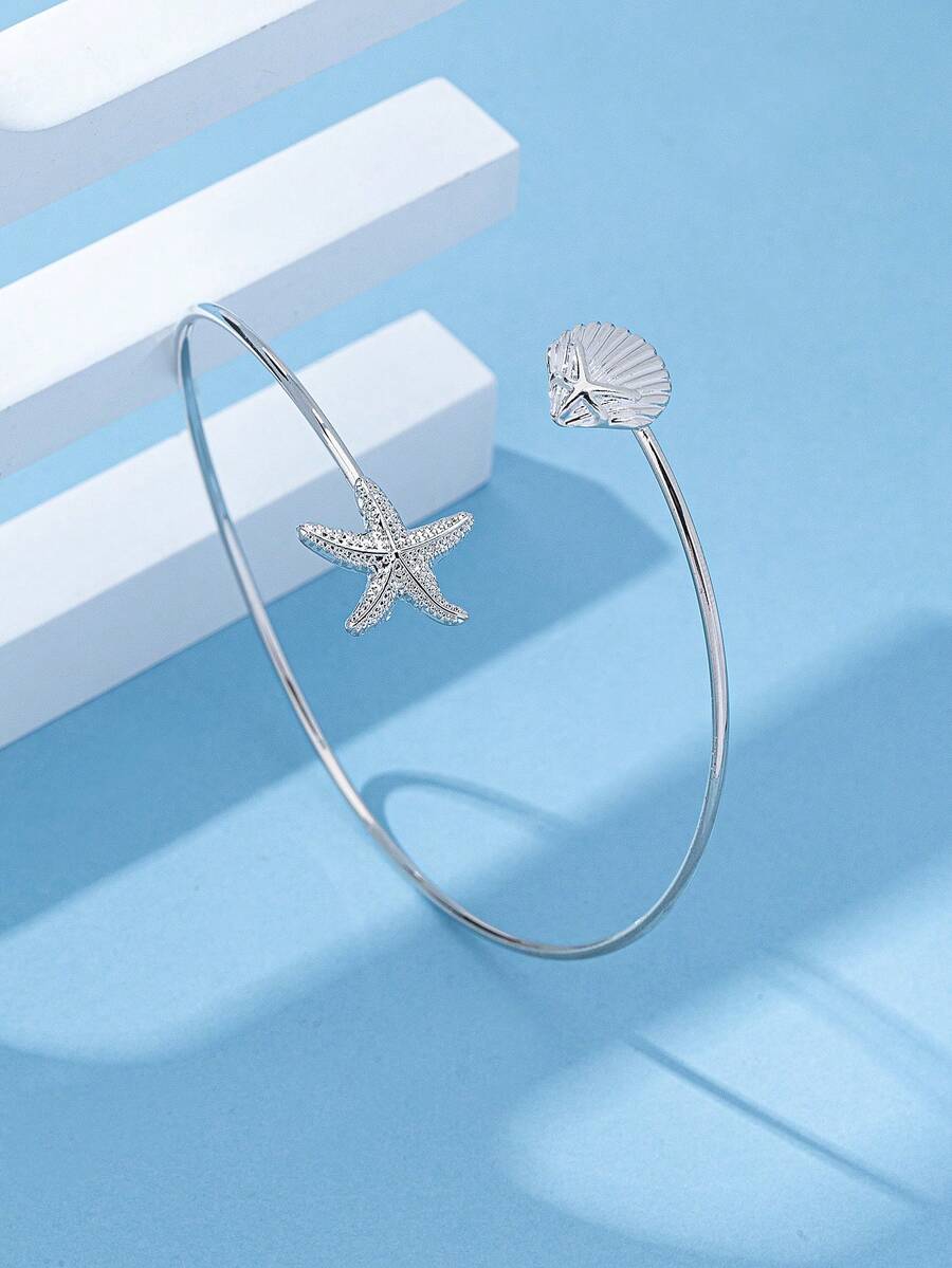 Starfish Arm Cuff Bracelet – Beach Resort Jewellery for Women