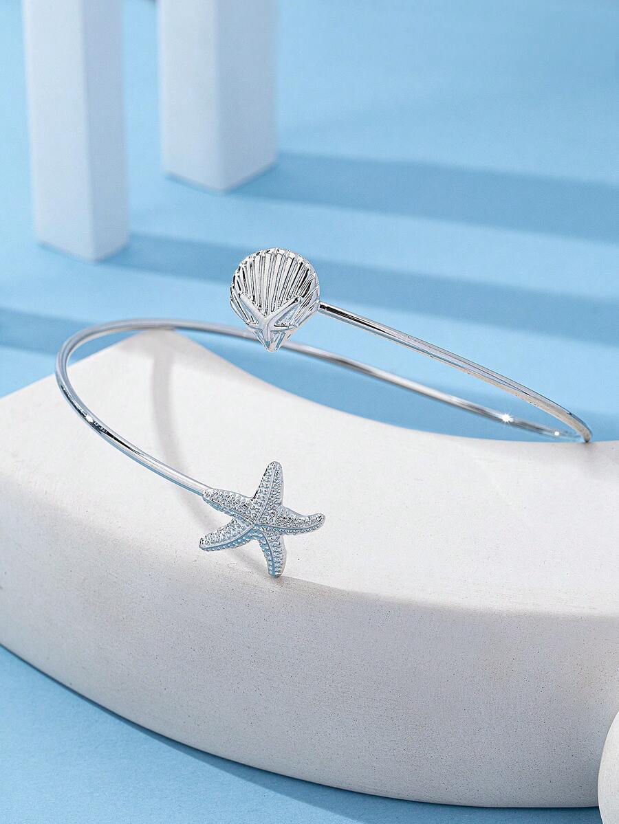 Starfish Arm Cuff Bracelet – Beach Resort Jewellery for Women