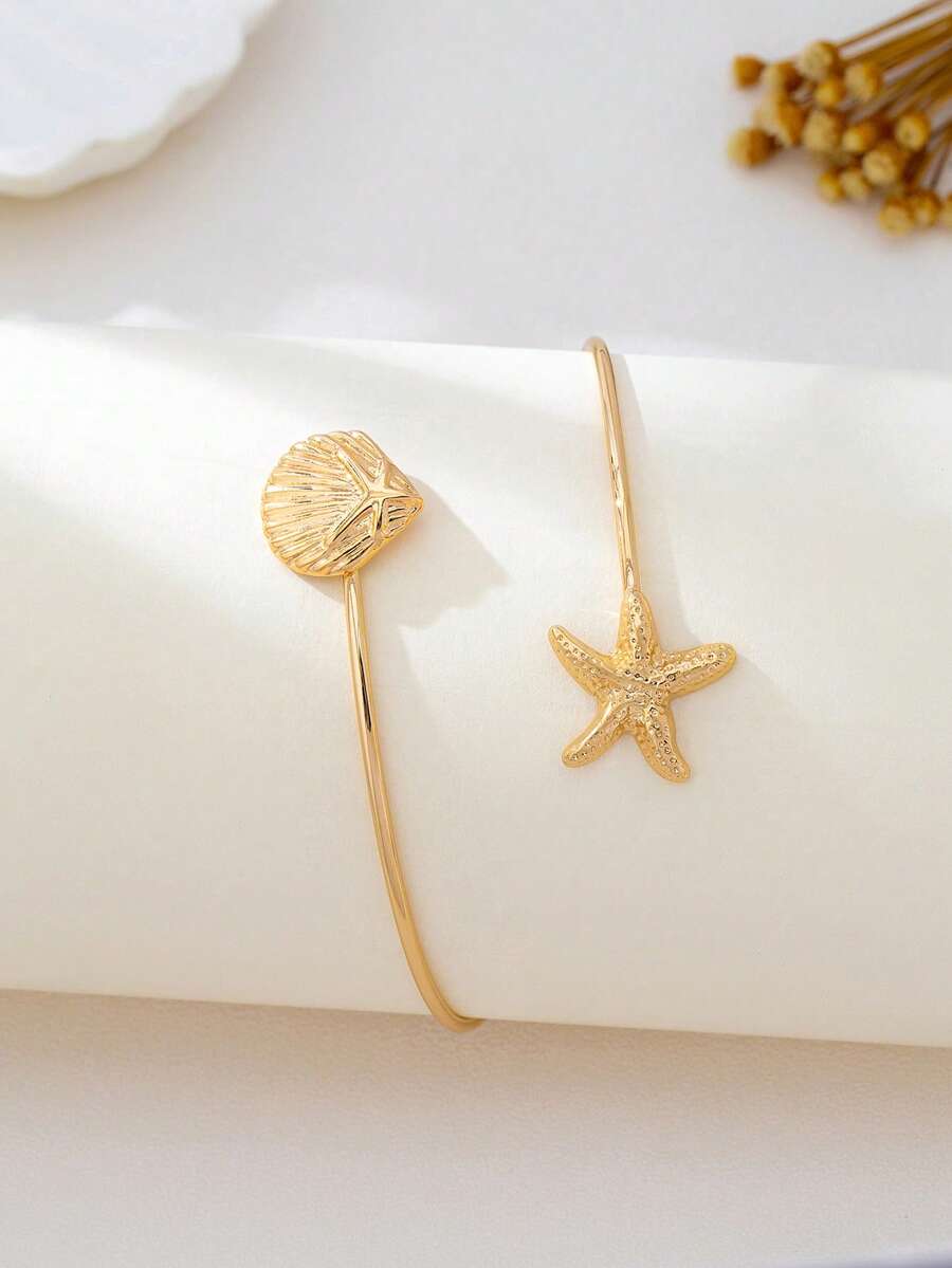 Starfish Arm Cuff Bracelet – Beach Resort Jewellery for Women