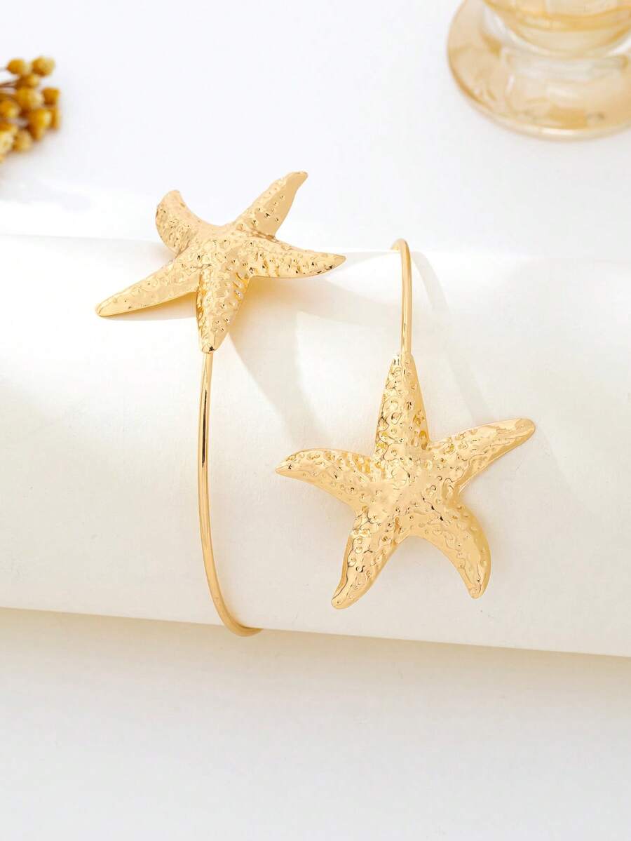 Starfish Arm Cuff Bracelet – Beach Resort Jewellery for Women