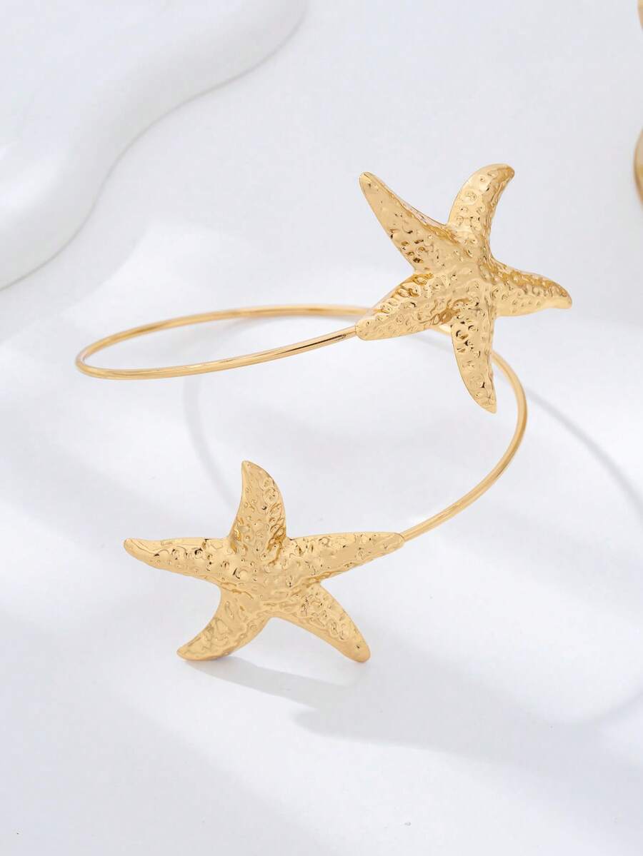 Starfish Arm Cuff Bracelet – Beach Resort Jewellery for Women