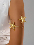 Starfish Arm Cuff Bracelet – Beach Resort Jewellery for Women