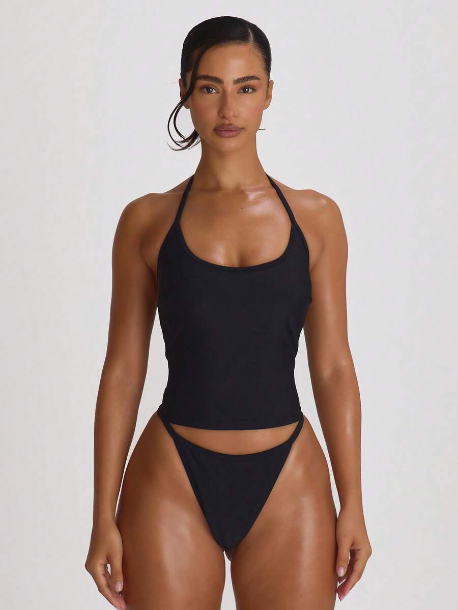 Strappy Thong Bikini Bottoms – Summer Beach Vacation Swimwear