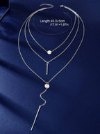 Multi-Layer Chain Long Necklace – Fashion Jewellery for Women