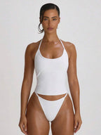 Strappy Thong Bikini Bottoms – Summer Beach Vacation Swimwear
