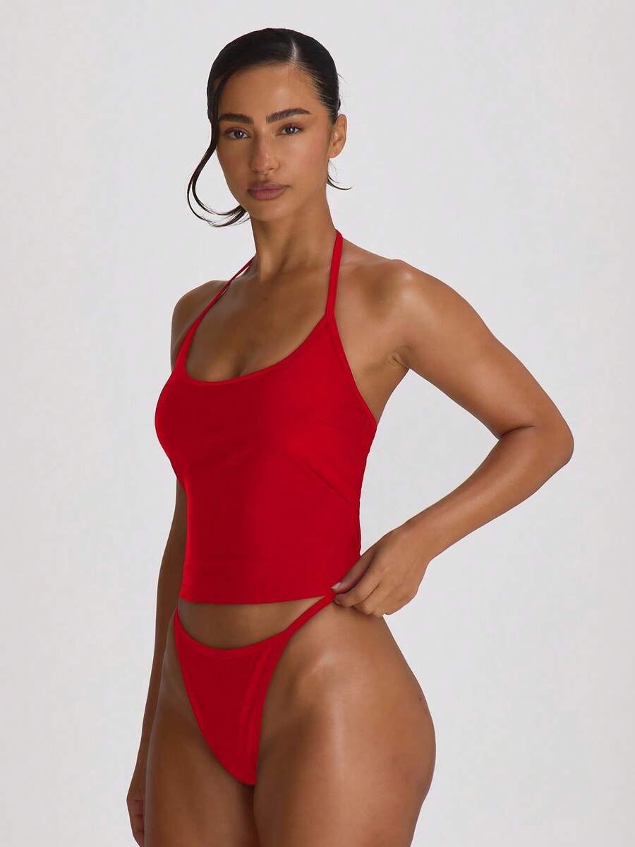 Strappy Thong Bikini Bottoms – Summer Beach Vacation Swimwear