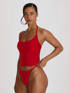 Strappy Thong Bikini Bottoms – Summer Beach Vacation Swimwear
