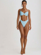 High Coverage Cheeky Bikini Bottoms – Summer Beach Vacation Swimwear