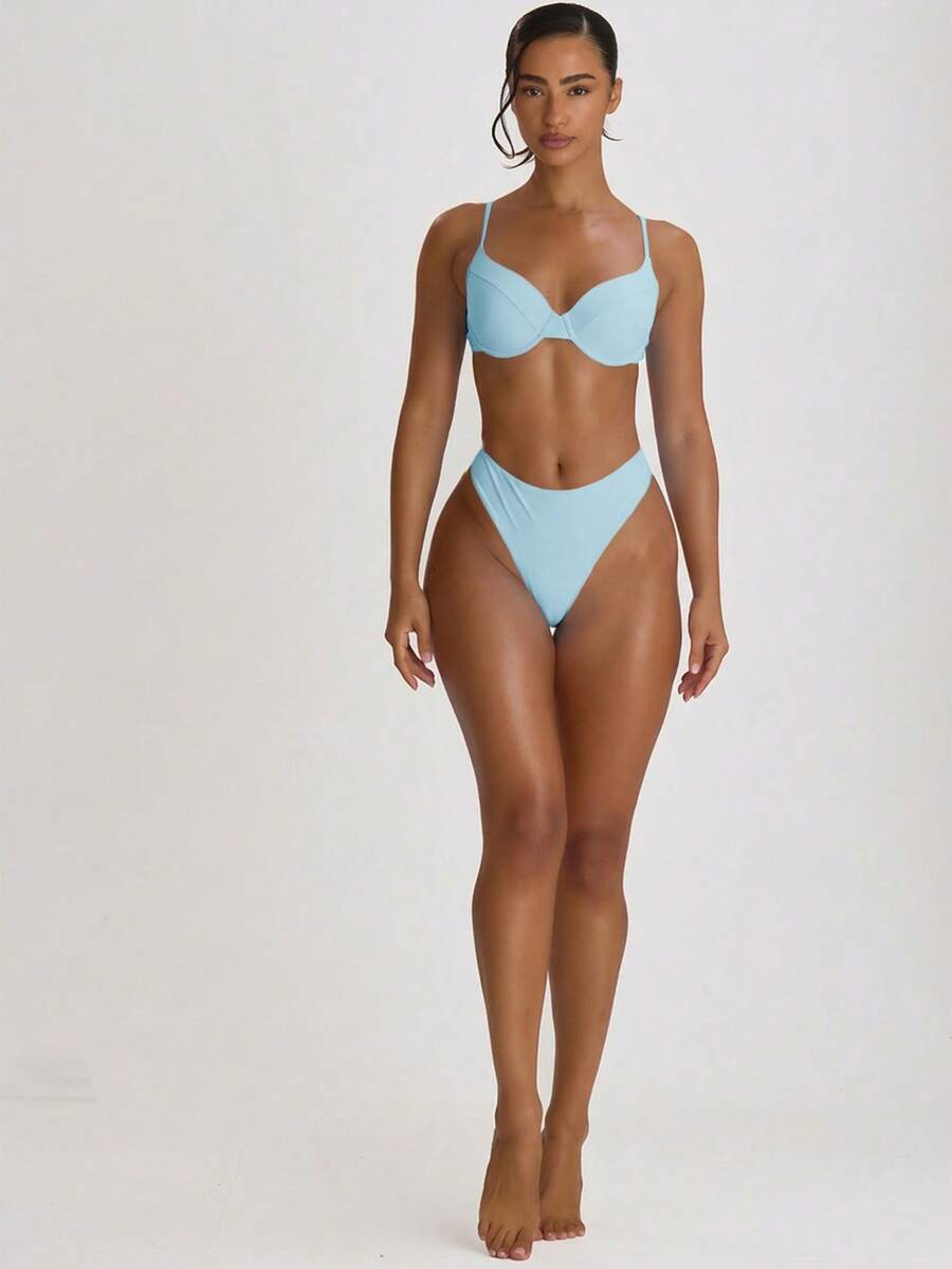 High Coverage Cheeky Bikini Bottoms – Summer Beach Vacation Swimwear