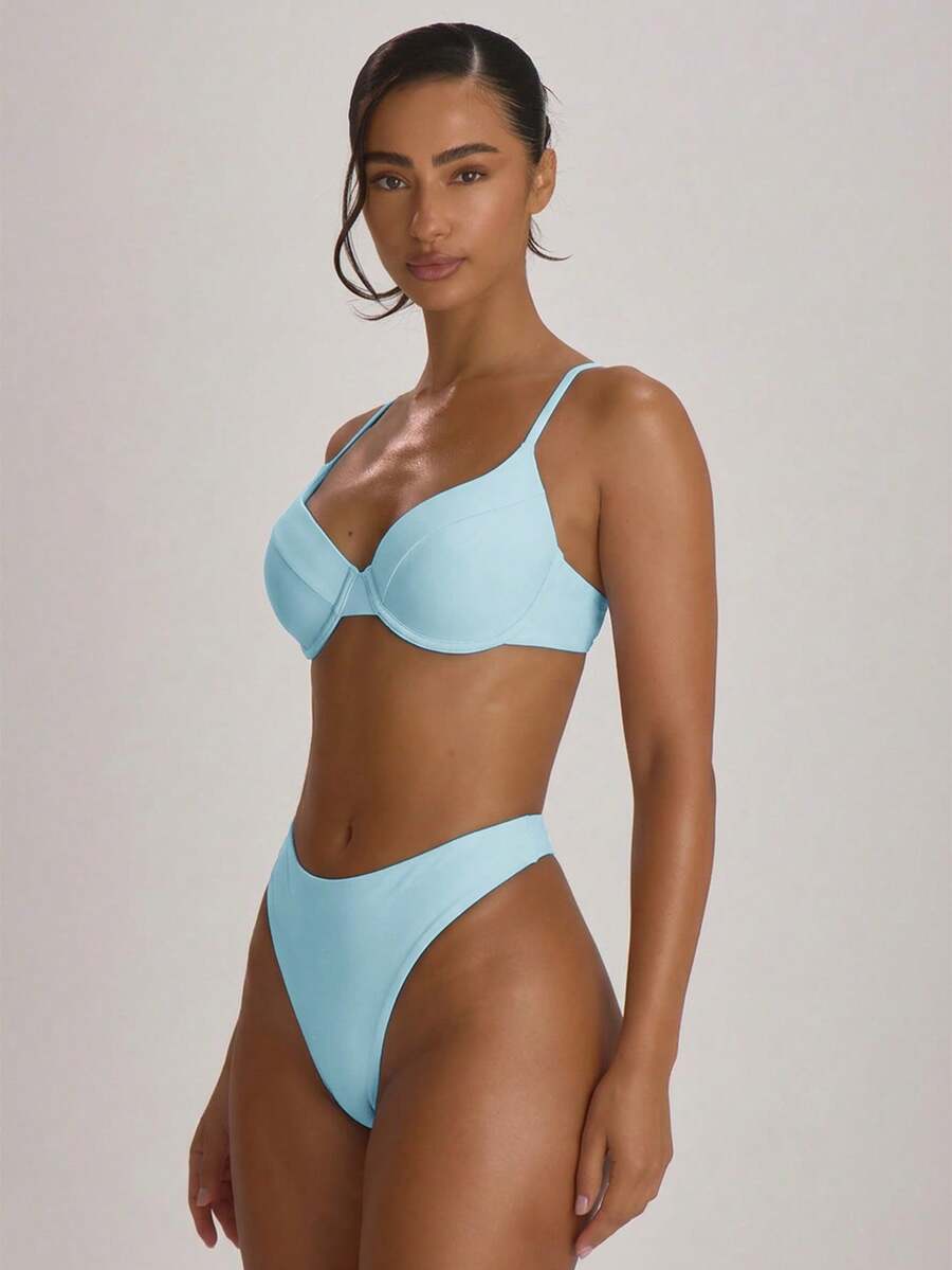 High Coverage Cheeky Bikini Bottoms – Summer Beach Vacation Swimwear
