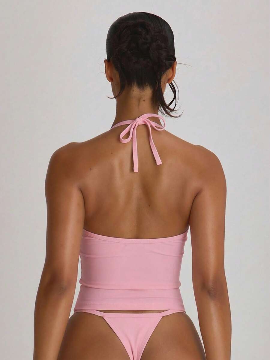 Strappy Thong Bikini Bottoms – Summer Beach Vacation Swimwear